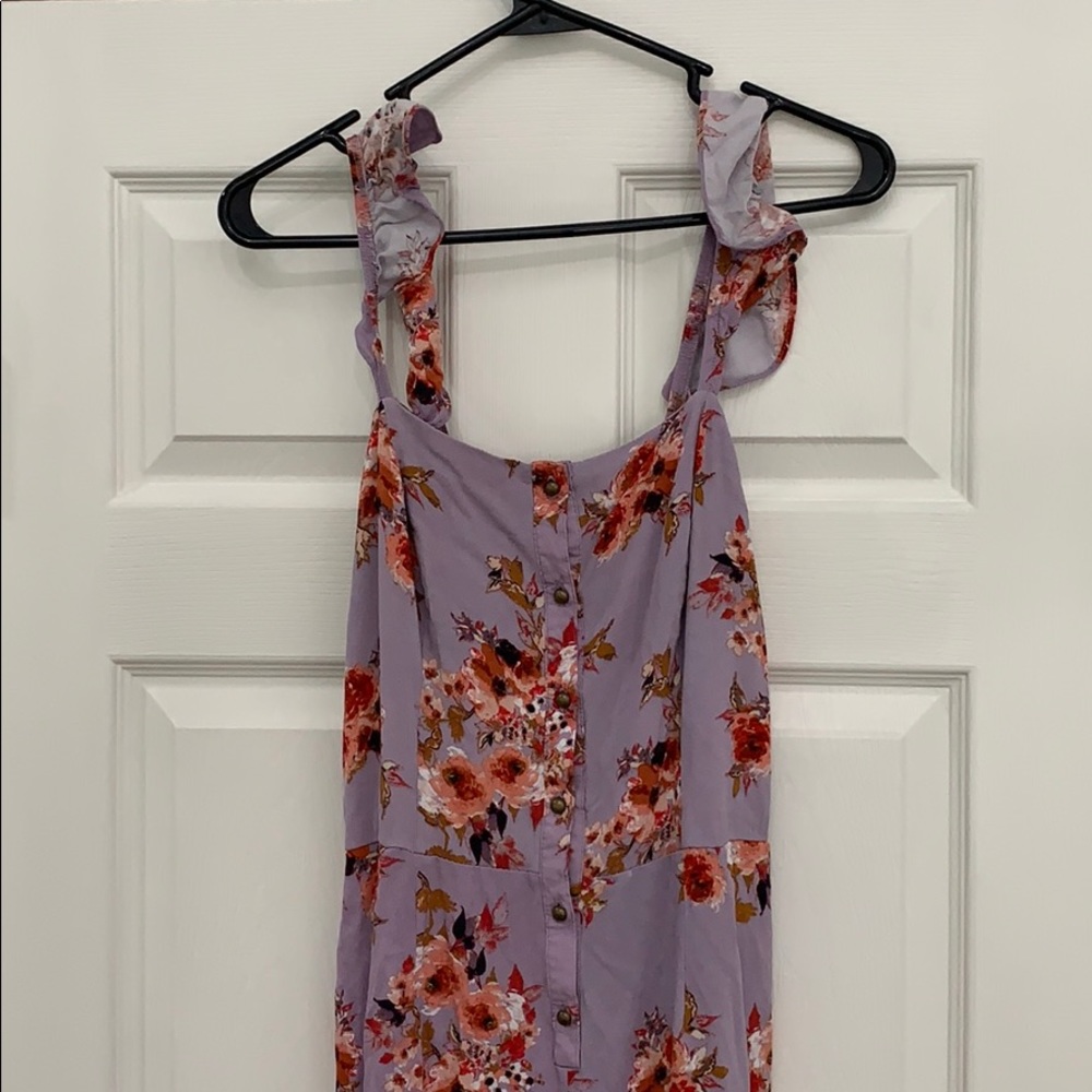 FLORAL PURPLE JUMPSUIT🌸